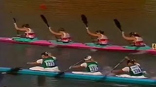 1995 ICF Kanu World Championships Duisburg Woman's K-4 500 m Final HD (16:9)