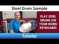 Nord Keyboards Sample Editor Training/Tutorial | Steel Drums