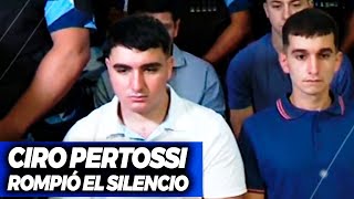 CIRO PERTOSSI ROMPIÓ EL SILENCIO EN EL JUICIO POR BÁEZ SOSA: "No lo golpeé a Fernando"