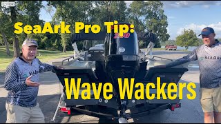 SeaArk Pro Tip: Wave Wackers for your catfish boat