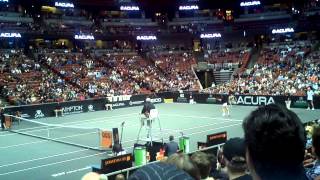 Andre Agassi vs. Michael Chang in Acura Champions Tennis Finals