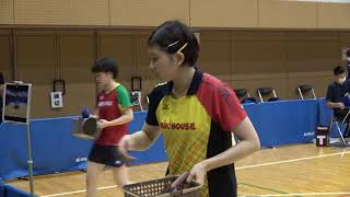 【ハイライト】橋本帆乃香 vs 大藤沙月｜世界卓球2021ヒューストン 日本代表選考合宿｜女子決勝リーグ