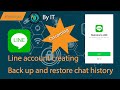 001 Line Account Creating + Back up and restore chat history | By IT