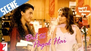 Aaj Valentine's Day Hai | Scene | Dil To Pagal Hai | Madhuri Dixit | Yash Chopra