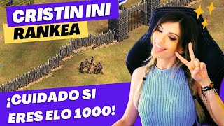 🔥CRISTININI ya no es tan NOOB🔥 Juega vs un ELO 1000!!!- Age of Empires II