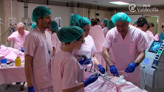 HvV: Entrenamiento en Cirugía Hepatobiliar por laparoscopia asistida por hidrodisección