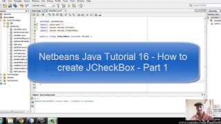Java Swing Tutorial 16 - How to create JCheckBox - Part 1