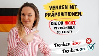 Wichtige Verben mit Präpositionen | Deutsch lernen b1, b2, c1