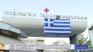 ΑΠΘ: ΠΟΙΝΙΚΗ ΔΙΩΞΗ ΣΤΟΥΣ ΚΑΤΗΓΟΡΟΥΜΕΝΟΥΣ ΑΠΟ ΤΑ ΕΠΕΙΣΟΔΙΑ – 8 ΑΤΟΜΑ ΣΤΟ ΝΟΣΟΚΟΜΕΙΟ