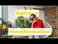 Balcony Makeover | Affordable Transformation | smilesfornicole