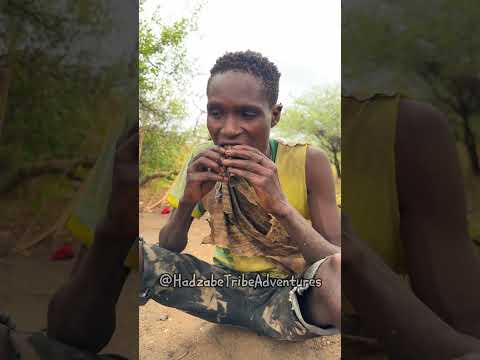 Hadzabe Tribe Eat Their Food While It's Hot, They Don't Store Food And ...