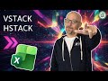 Why You NEED Excel’s VSTACK & HSTACK Functions (No More Copy-Paste!)