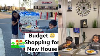 America புது வீட்டுக்கு🏠 Budget Costco Shopping  🇺🇸  with tips \u0026 tricks / Family TravelerVLOGS 2023