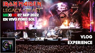 Iron Maiden México 2022 | Foro Sol | Vlog EXPERIENCIA como FANS