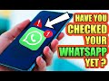 STOP using WhatsApp this way! Clear and fix these dangerous settings today!