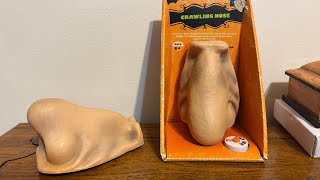 Gemmy Animated Crawling Nose Review