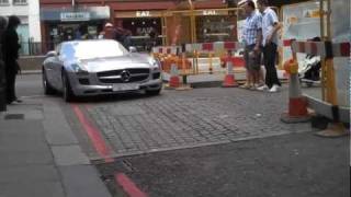 Mercedes SLS AMG in london