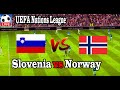 Live Football Slovenia vs Norway ll Live UEFA Nations League