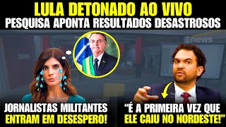 ACABOU! Pesquisa revela que popularidade de Lula despenca até no Nordeste e governo se desespera!