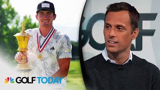 Nick Dunlap 'embraced the pressure' during his U.S. Amateur win | Golf Today | Golf Channel