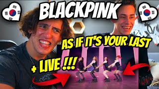 South Africans Reacts To  BLACKPINK - '마지막처럼 (AS IF IT'S YOUR LAST)' M/V + LIVE AT INKIGAYO 2017