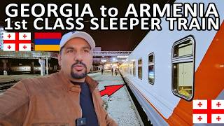 Riding on EUROPE SLEEPER NIGHT Train 🚆  || GEORGIA 🇬🇪 to Armenia 🇦🇲