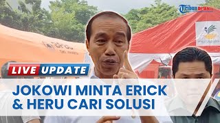 Jokowi Tugaskan Erick Thohir & Heru Budi Cari Solusi Keamanan Warga Pasca-Kebakaran Depo Plumpang