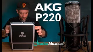 Micrófono AKG P220 🎤 (Unboxing, Review y Prueba) StudioMusic.cl