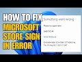 How to Fix Microsoft Store Sign In Error 0x801901F4 | Microsoft Account Login Error in Windows 10/11