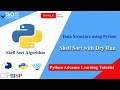 Shell Sort in Python | Data Structure in Python | Algorithm in Python | Python Data Science