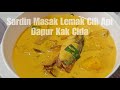 #33 Sardin masak lemak cili api