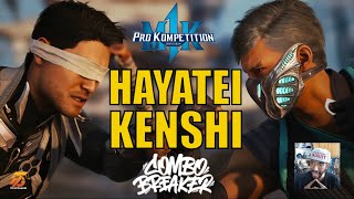 MK1: HAYATEI VS BA CHASER | KENSHI VS SMOKE | COMBOBREAKER PRO KOMPETITION [ES]