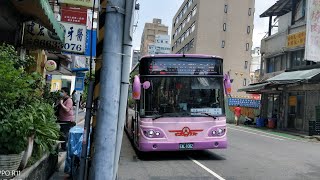 (4K) 欣欣客運棕2路 往景美女中 文山二分局出站(EAL-1082)