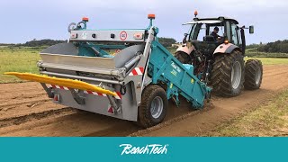 BeachTech 2500 | Mechanical weed removal | BeachTech beach cleaner