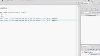 Tutorial Java en Español - Capitulo 04 - Variables / Operadores