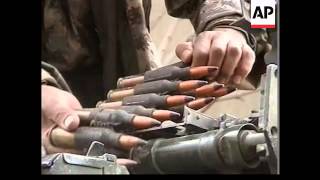 Northern Alliance troops inside Kabul