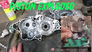 PROJECT HONDA CR80 FULL ENGINE DISASSEMBLY