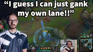 TL Bjergsen Tries Playing The New Taliyah!!