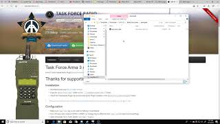 How to install TFR for ARMA 3