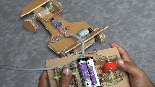 How to make Amazing F1 Racing Car (Ferrari) - Cardboard DIY