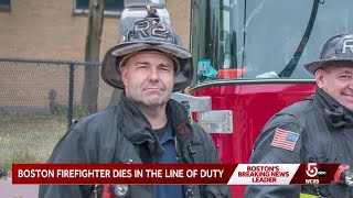 Boston firefighter dies in the line of duty