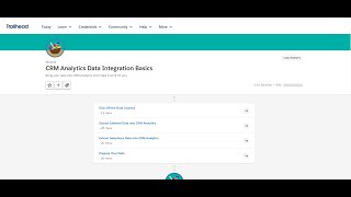CRM Analytics Data Integration Basics Trailhead Answer | #trailheadbadges