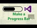 How to make a Progress Bar in Visual Basic (vb) 2010
