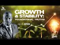 GROWTH AND STABILITY: FOUNDATIONAL TRUTHS|| IGOCG 2023 || ASABA-NIGERIA || APOSTLE JOSHUA SELMAN