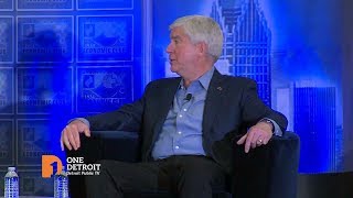 Rick Snyder’s Exit Interview | One Detroit Clip