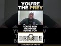 YOU'RE THE PREY | #shorts #12tribesofisrael #bible #church #ahayah #yashaya #sin #israelites