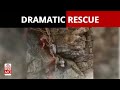 Salem: Dramatic Video Shows Woman, Child Rescued From Beside Raging Waterfall | NewsMo