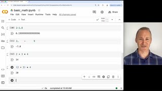 Unit 0: Lesson 1 - Basic Math Operations in Python | Int Type, Float Type, Parentheses