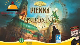 Unboxing Vienna, Game five in the Stefan Felt City Collection from Queen Games, An update to La Isla