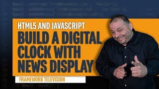 Javascript Digital Clock Tutorial | Code a Digital Clock in JavaScript
